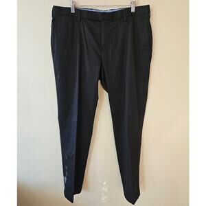 Brooks Brothers Men's Light Weight Advantage Chino 36x30 Slim Soho Stretch Black